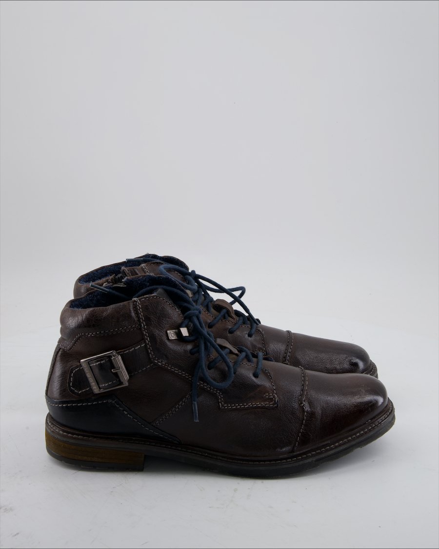 Bugatti Ankle boots Leather Brown Eu 42