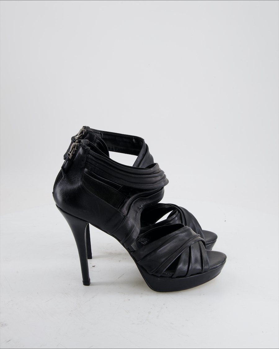 Alesya Heels Leather Black EU 40