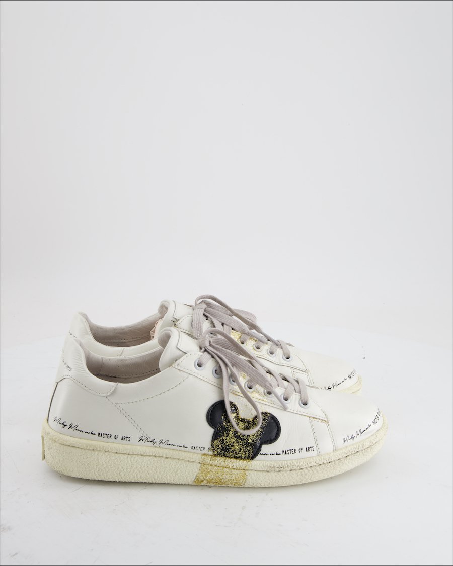 Master Of Arts x Disney Trainers Leather White