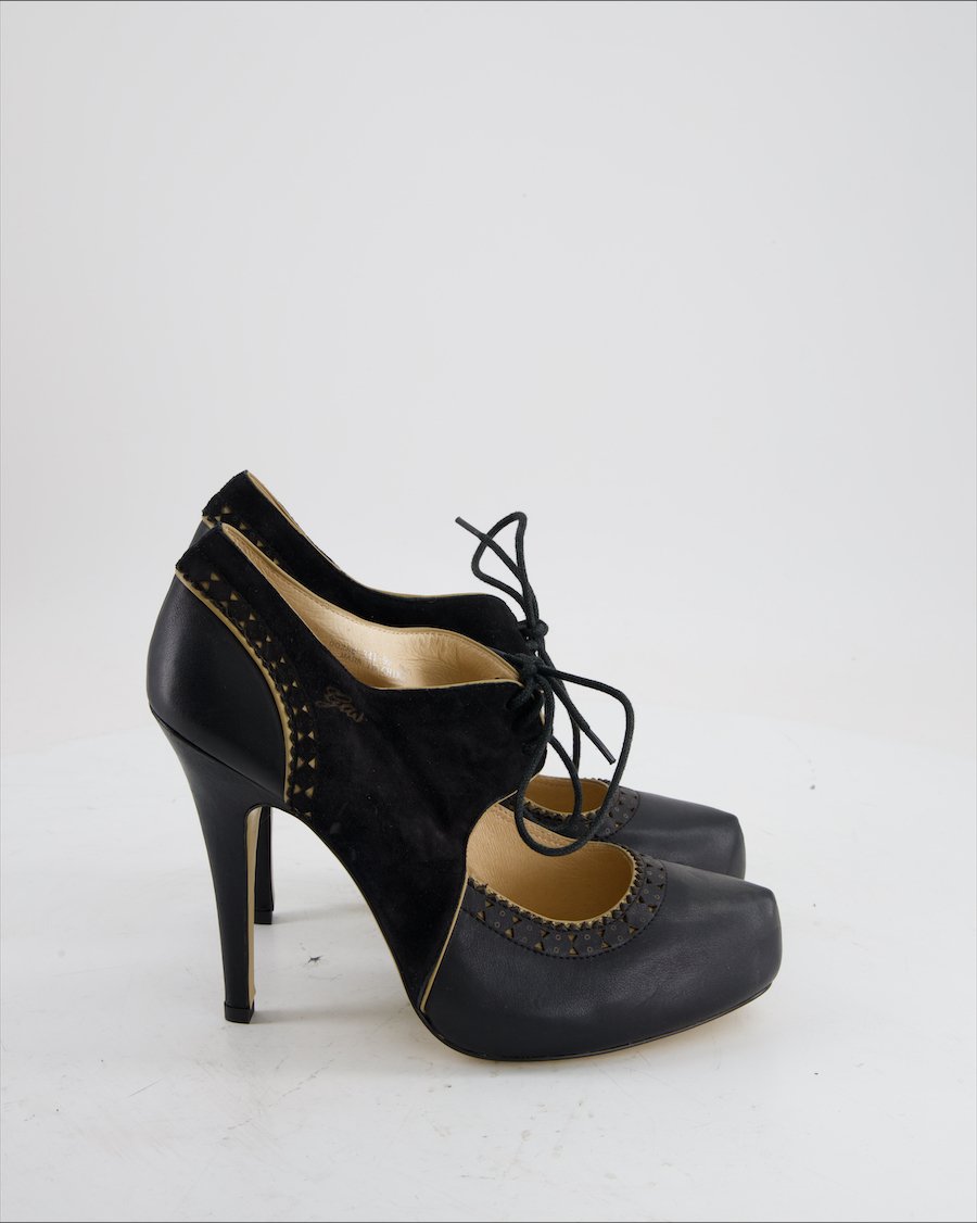 Gas Heels Leather Black Eu 40