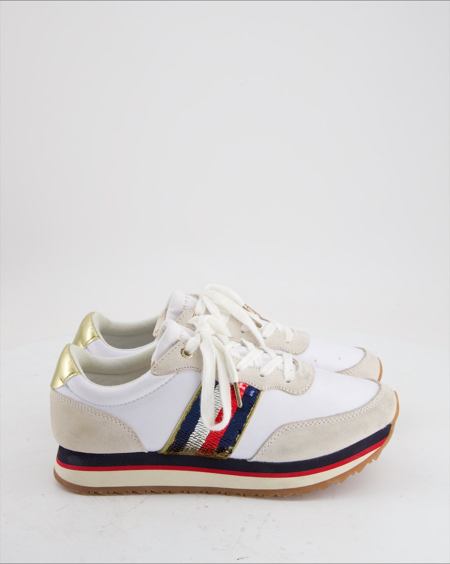 Tommy Hilfiger Trainers Leather White Eu 40