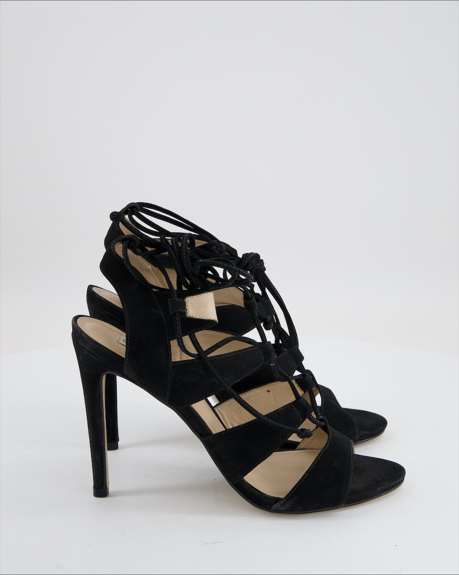 Steve Madden Heels Suede Black Eu 40