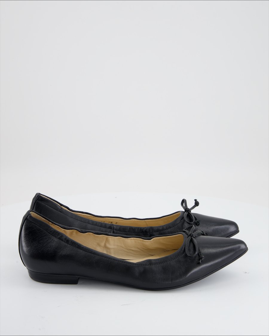 Hogl Flats Leather Black Eu 41