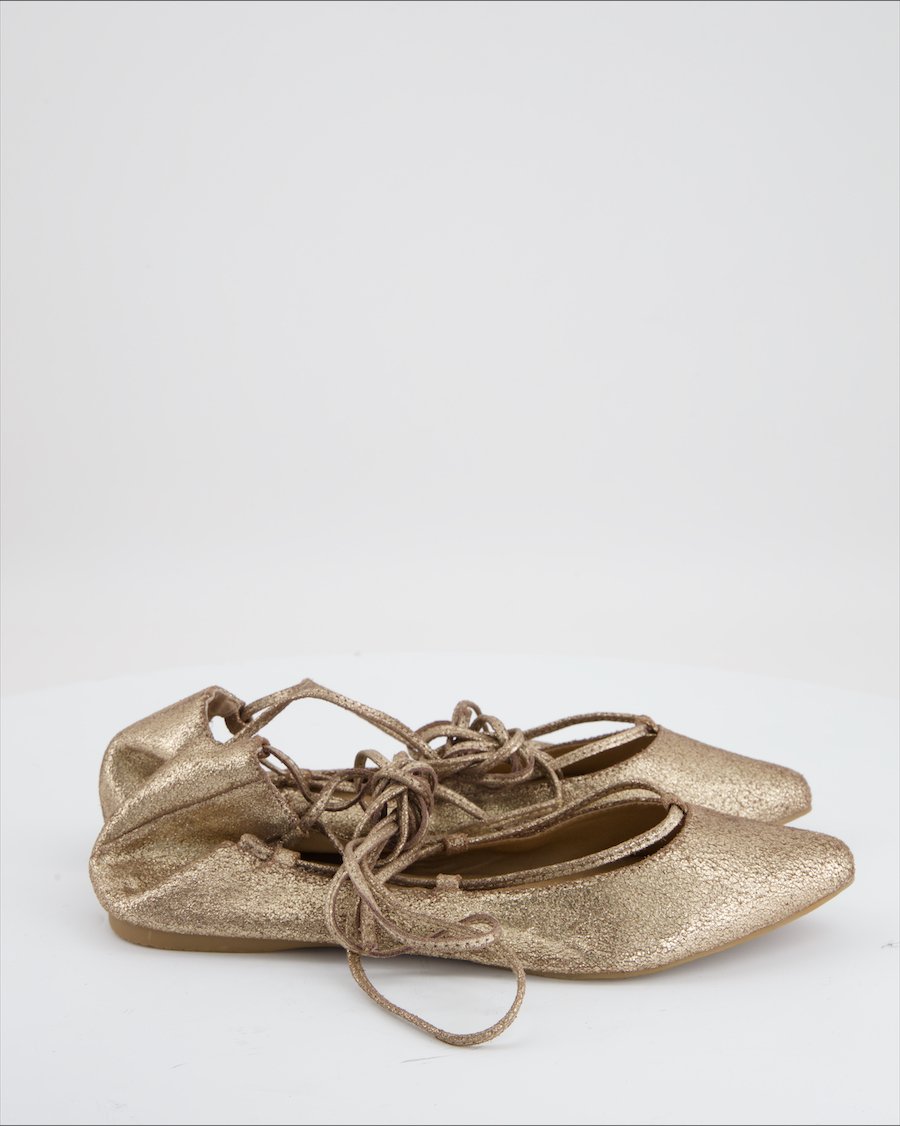 Steve Madden Sandals Leather Bronze Eu 39