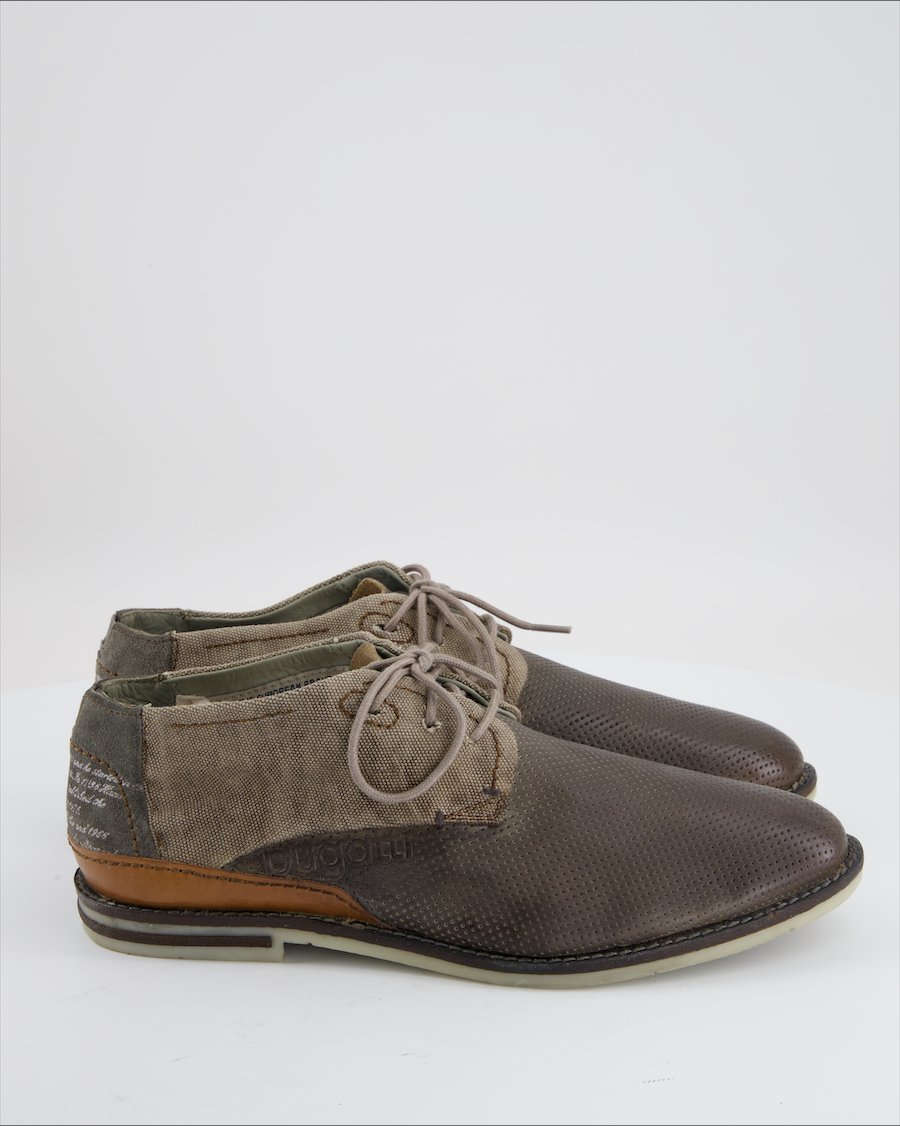 Bugatti Flats Leather Anthracite Eu 40
