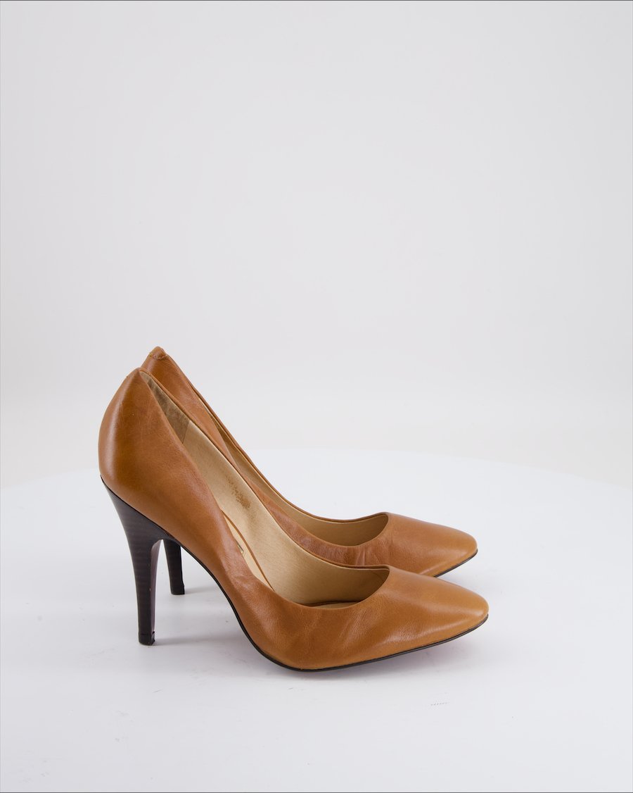 Buffalo Heels Leather Brown Eu 40