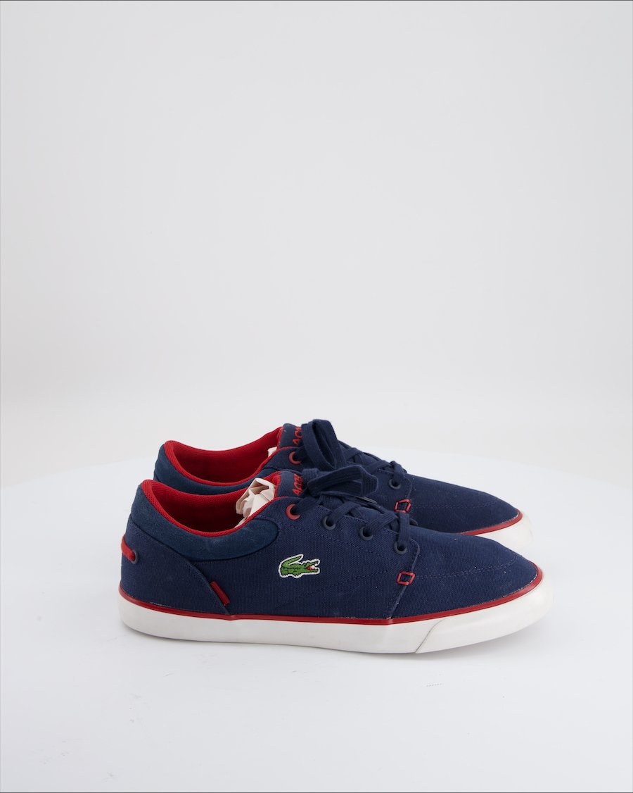 Lacoste Trainers Cloth Blue EU 40
