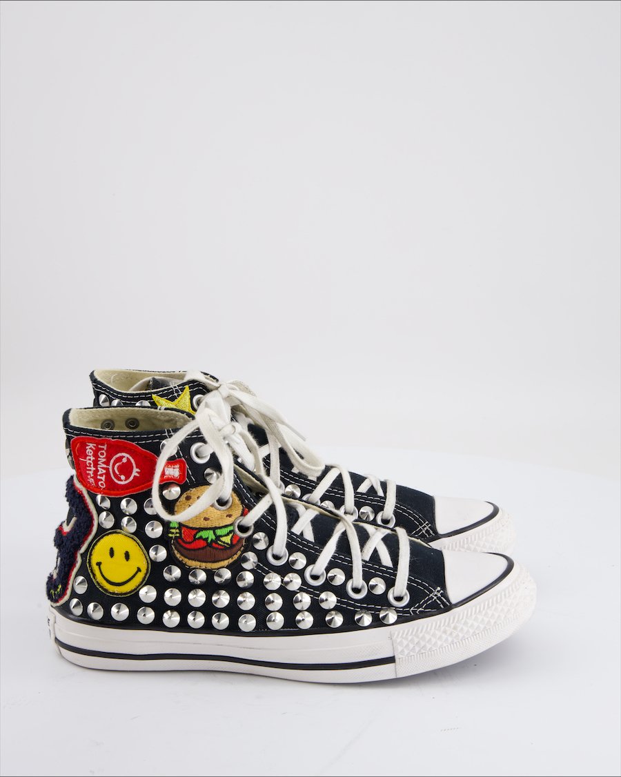 Converse Trainers Cloth Black EU 37.5