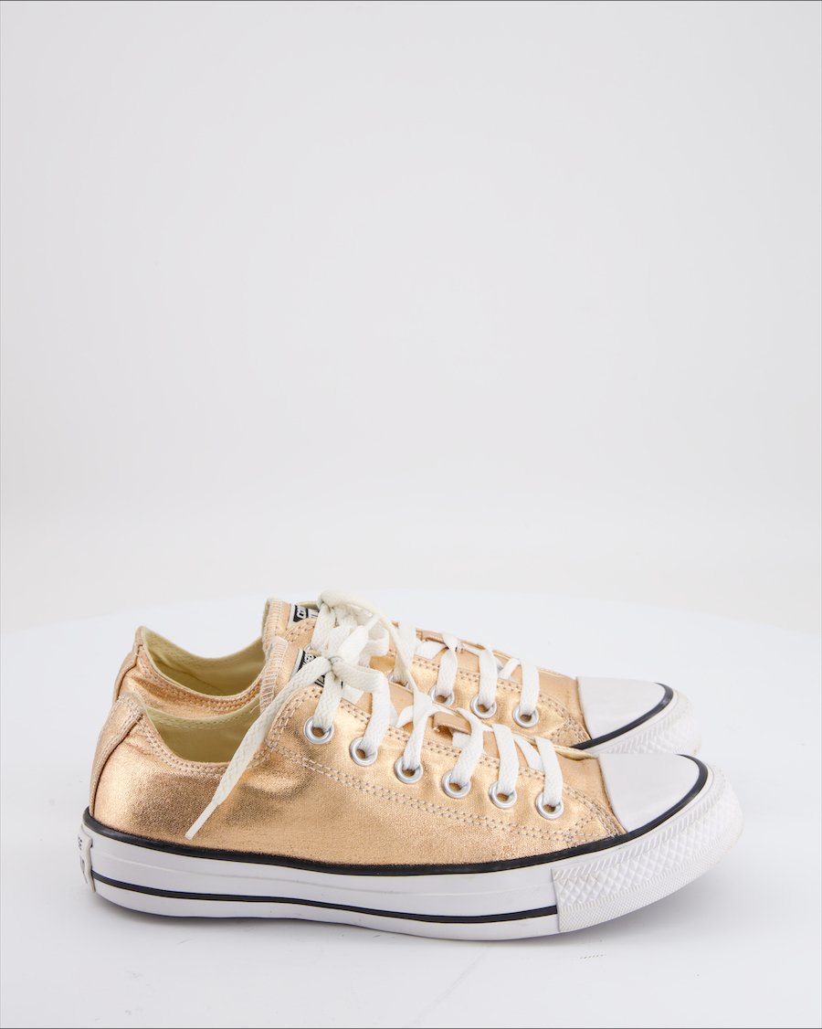 Converse Trainers Leather Pink EU 37.5