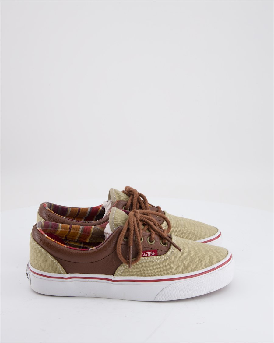 Vans Trainers Leather Brown EU 37