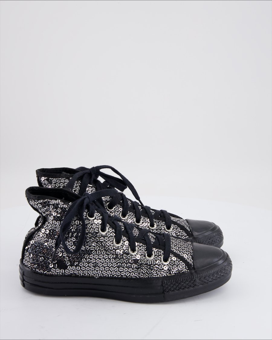 Converse Trainers Cloth Black EU 37