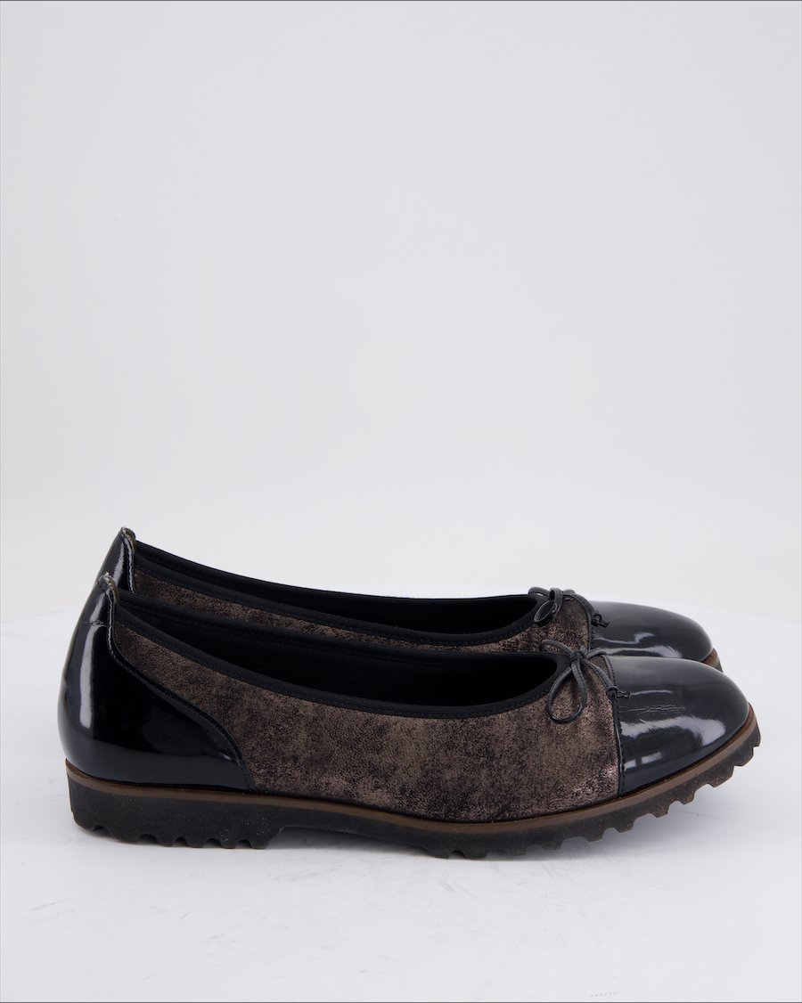 Gabor Flats Leather Black Eu 40.5