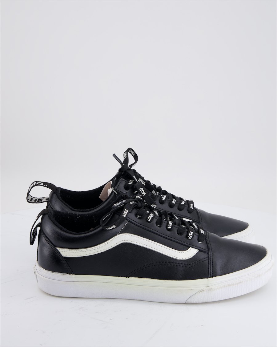 Vans Trainers Leather Black