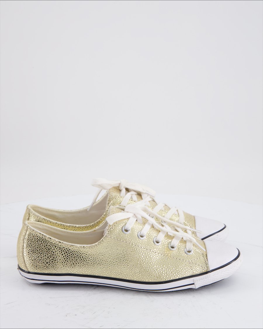 Converse Trainers Leather Gold Eu 37.5