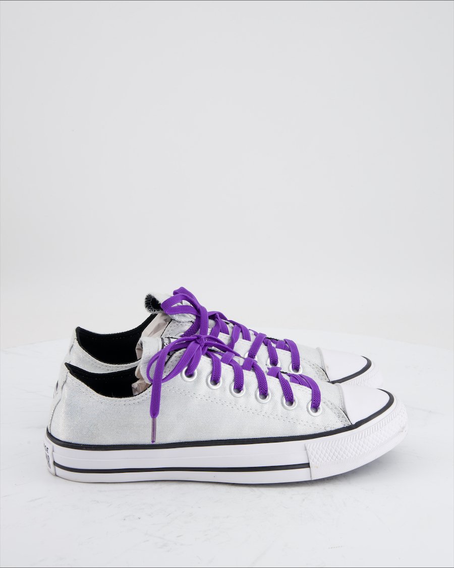 Converse Trainers Cloth Silver Eu 37.5