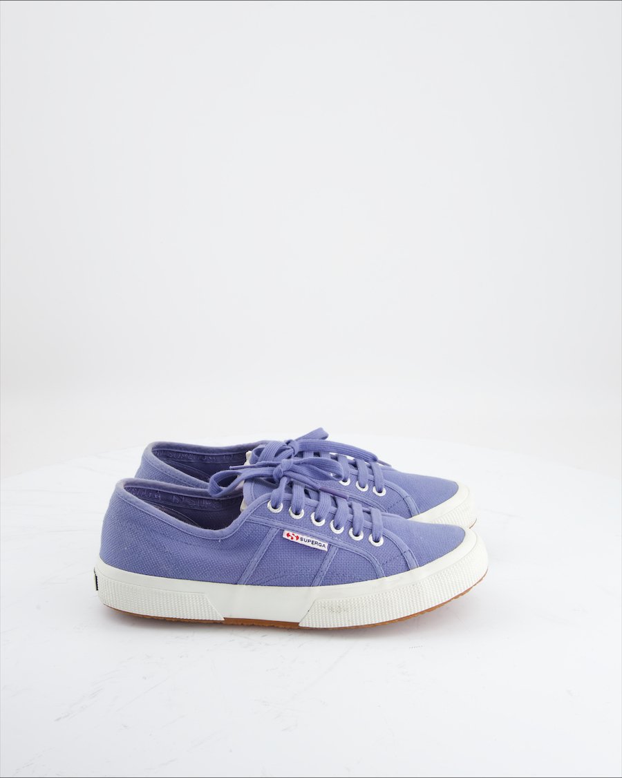 Superga Trainers Cloth Blue Eu 40