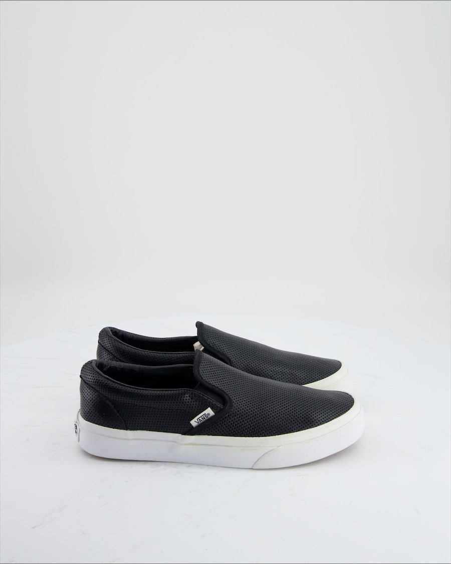 Vans Trainers Leather Black Eu 38.5