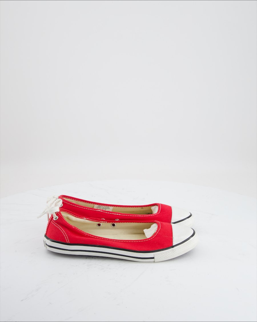 Converse Flats Cloth Red Eu 38