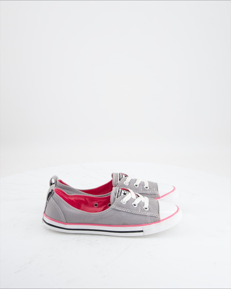 Converse Trainers Cloth Grey Eu 37