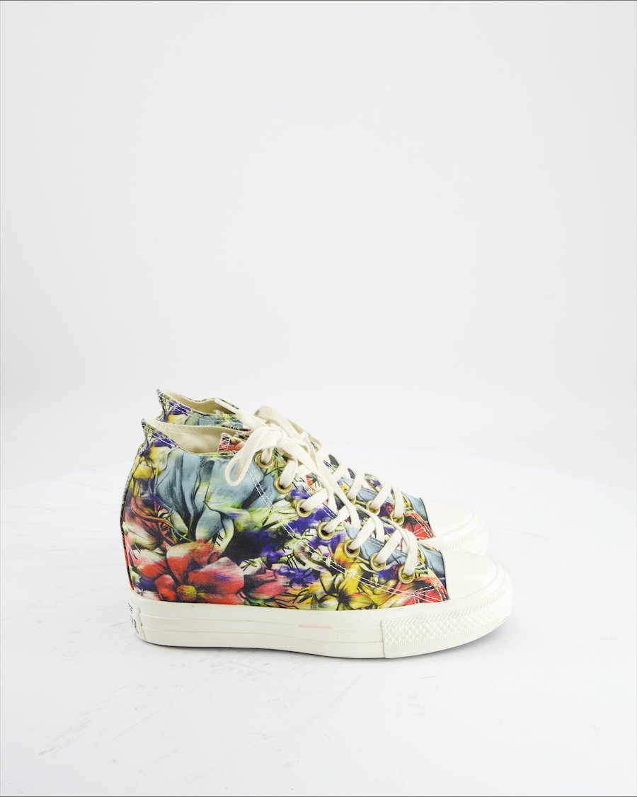 Converse Trainers Cloth Multicolour Eu 38