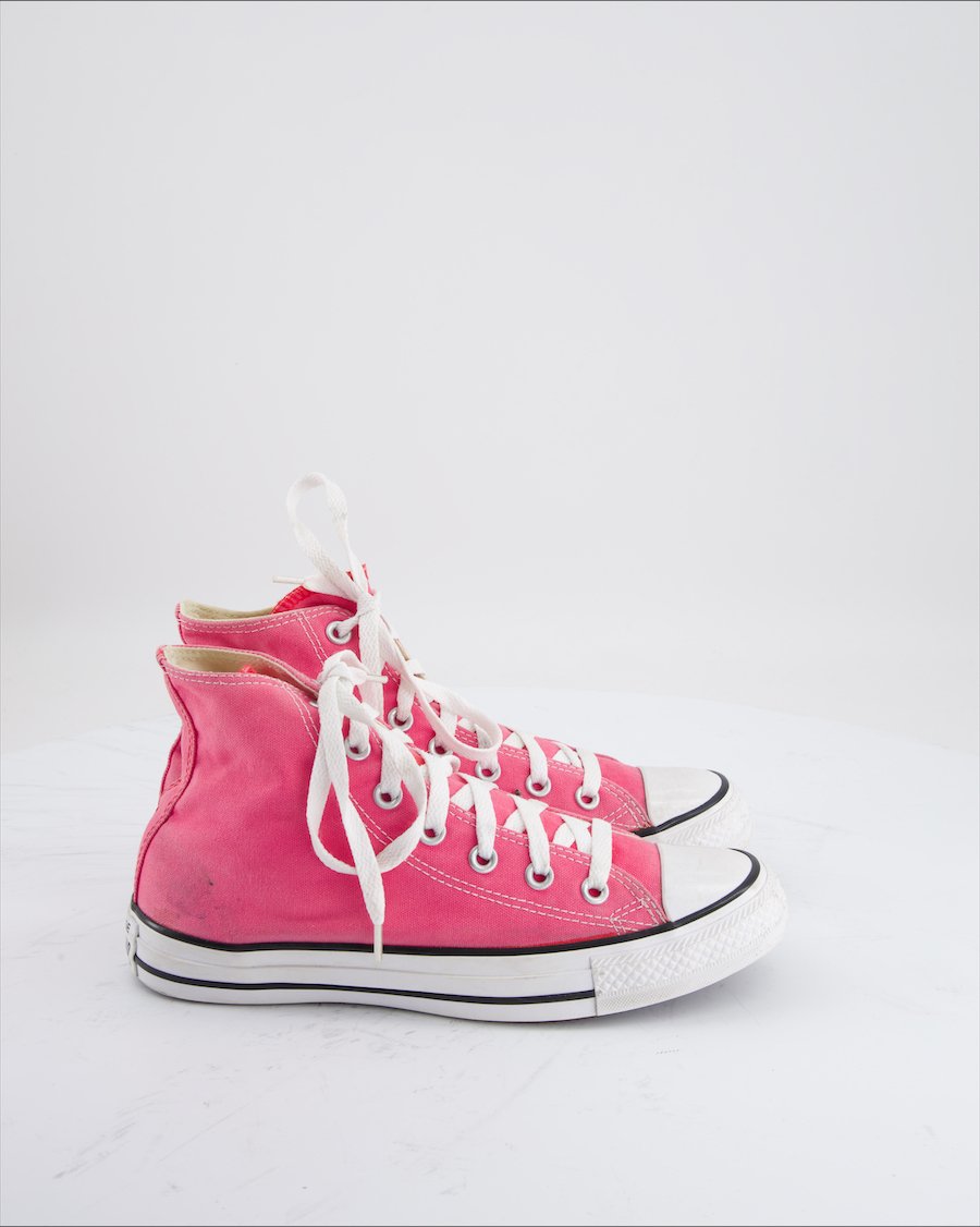 Converse Trainers Cloth Pink