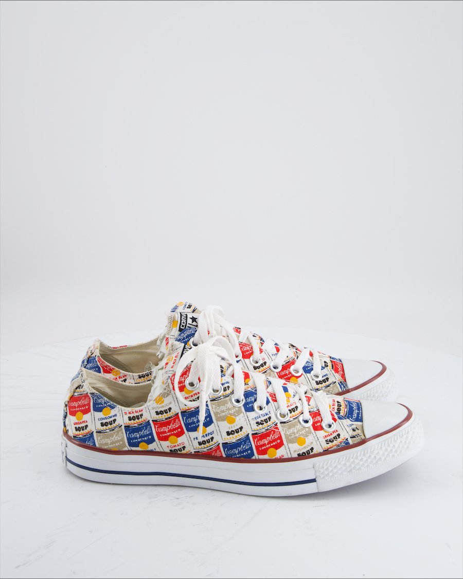 Converse Trainers Cloth White EU 42.5