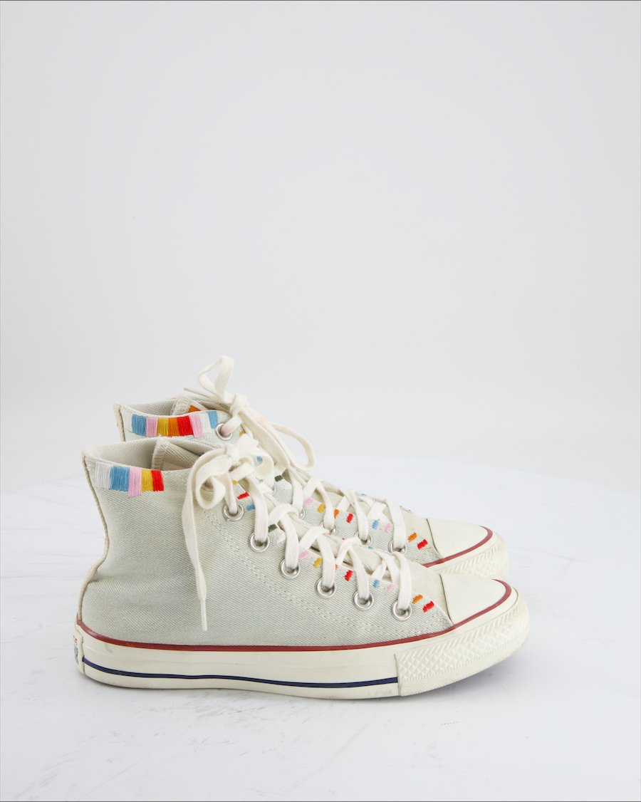 Converse Trainers Cloth Blue Eu 36