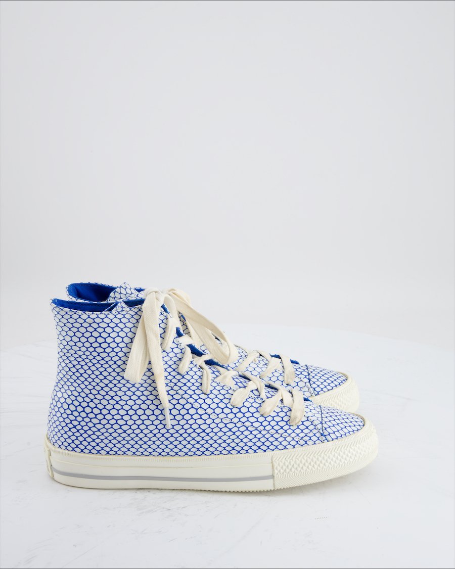 Converse Trainers Leather Blue Eu 37