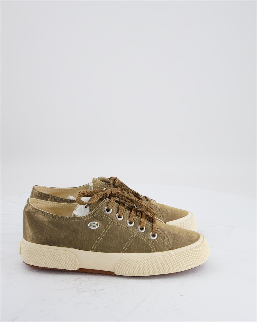 Superga Trainers Cloth Bronze Eu 37