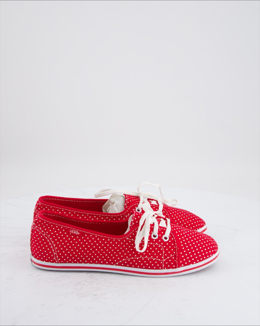 Vans Flats Cloth Red Eu 38