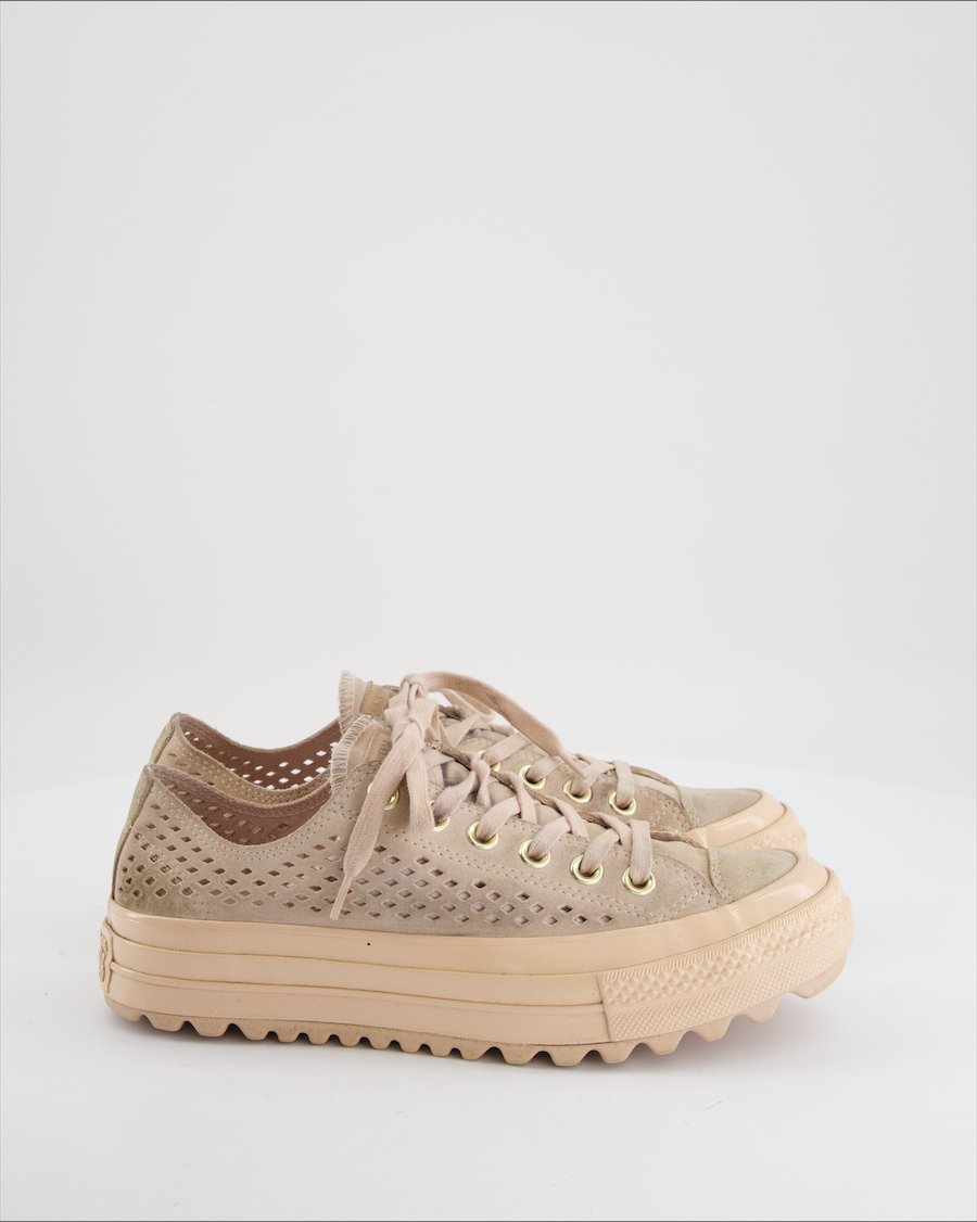 Converse Trainers Suede Beige Eu 38