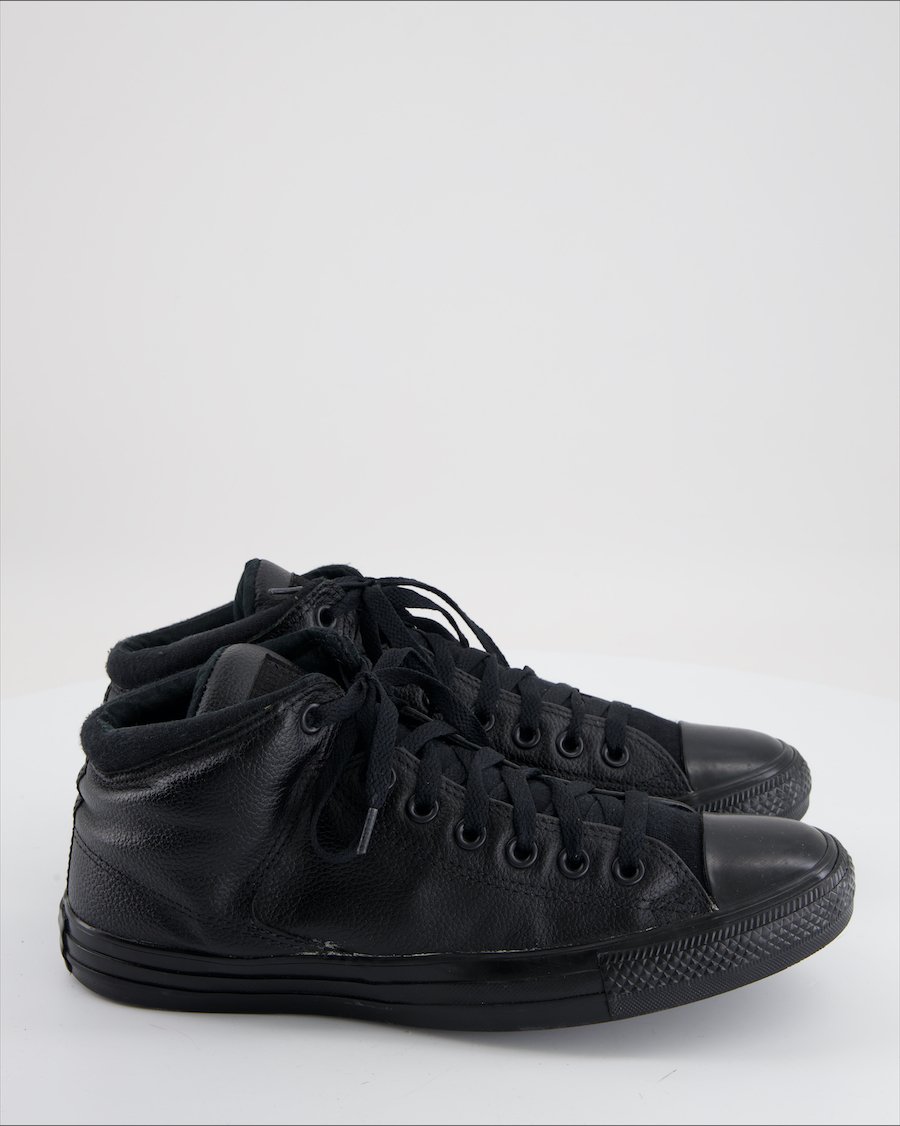 Converse Trainers Leather Black Eu 42