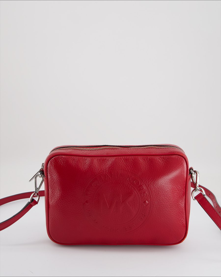 Michael Kors Crossbody Bag Leather Red
