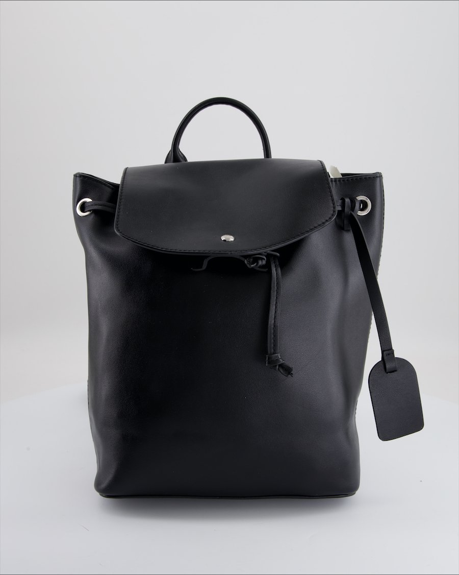 EVEN & ODD Backpack Polyurethane Black