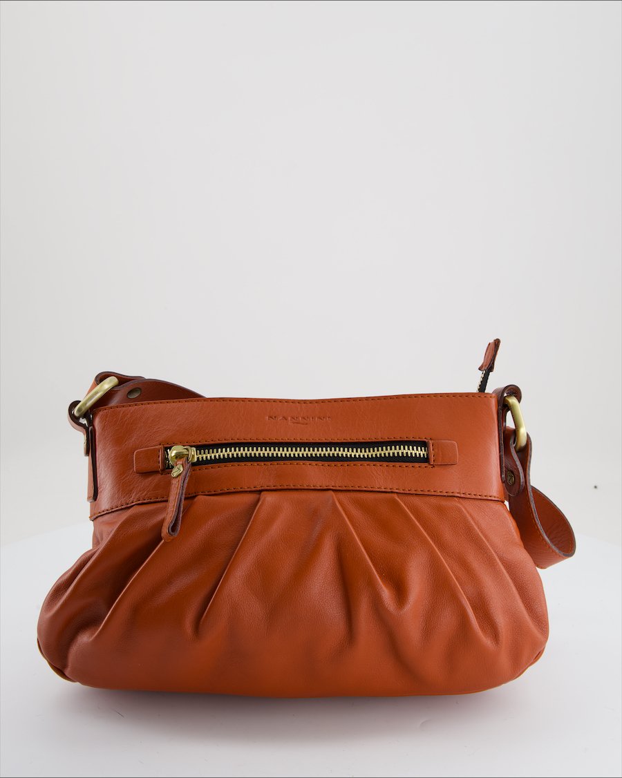 Nannini Shoulder Bag Polyurethane Burgundy