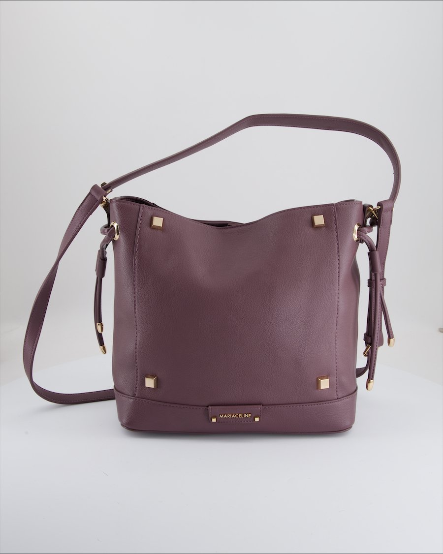 MariaCeline Shoulder Bag Polyurethane Purple