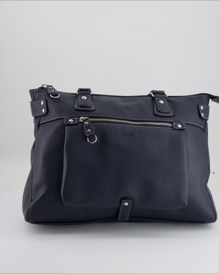 Picard Shoulder Bag Leather Blue