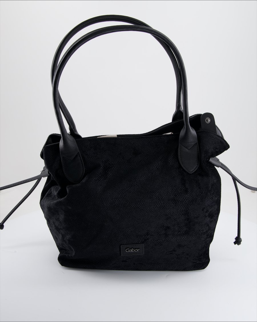 Gabor Shoulder Bag Velvet Black