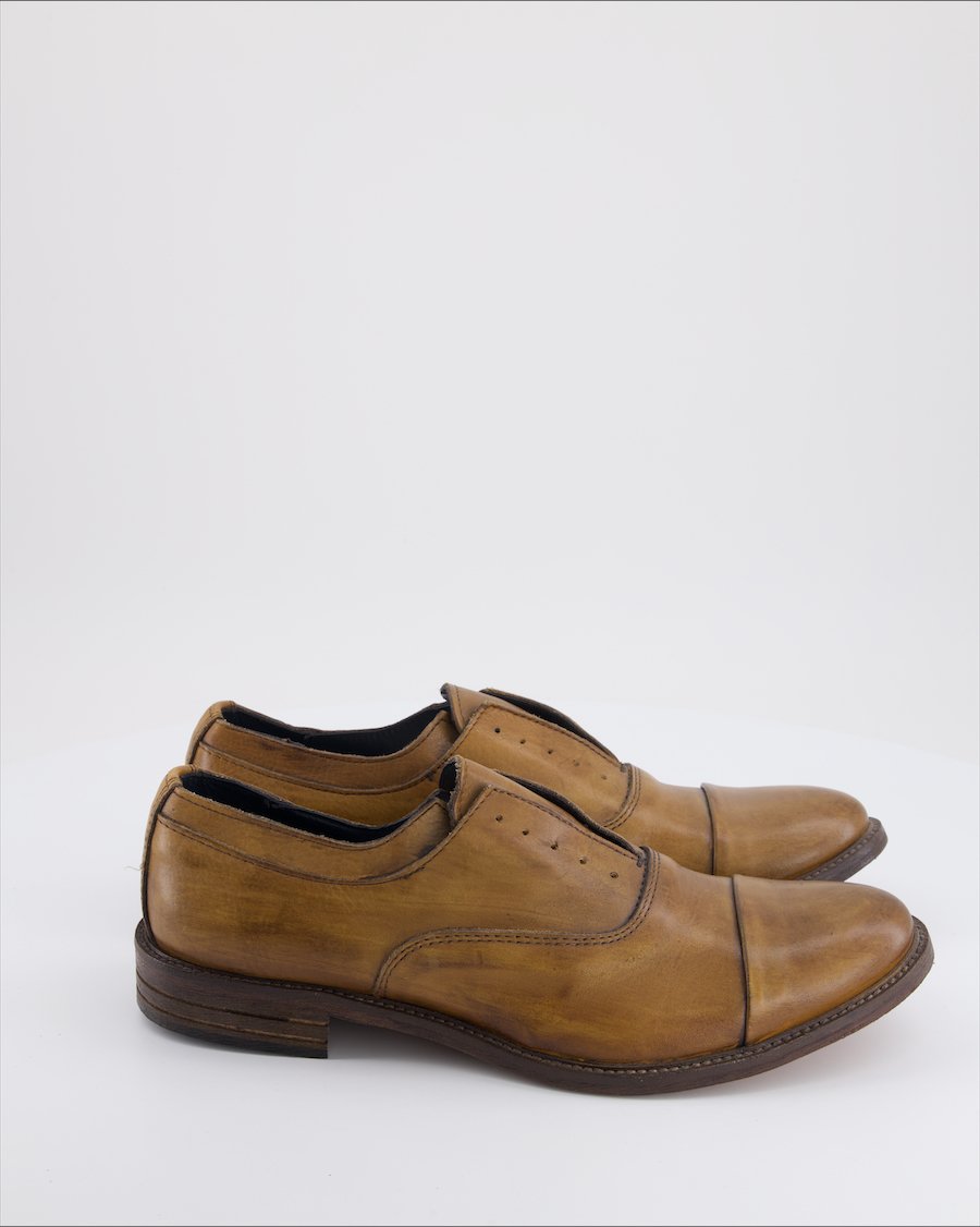 Cinti Flats Leather Camel Eu 42