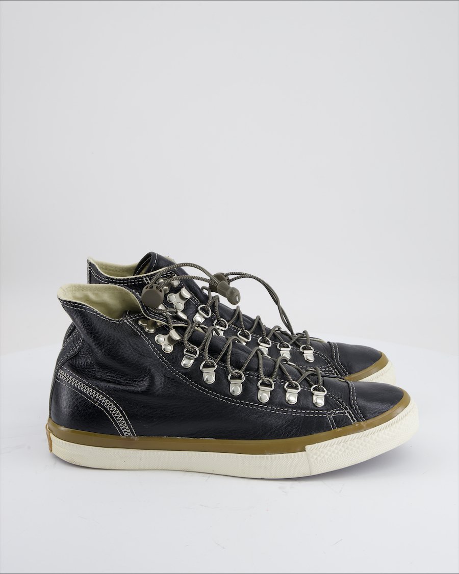 Converse Trainers Leather Black EU 42.5