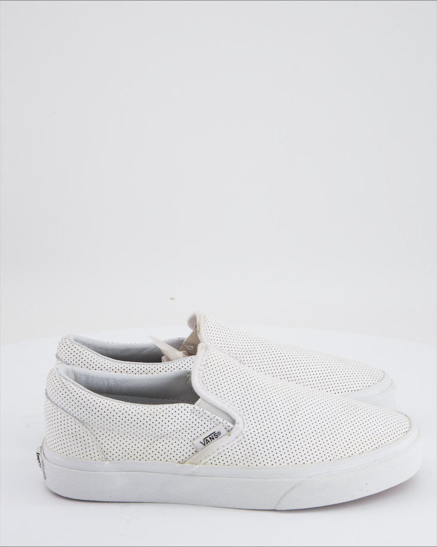 Vans  Trainers  Leather White Eu 36.5