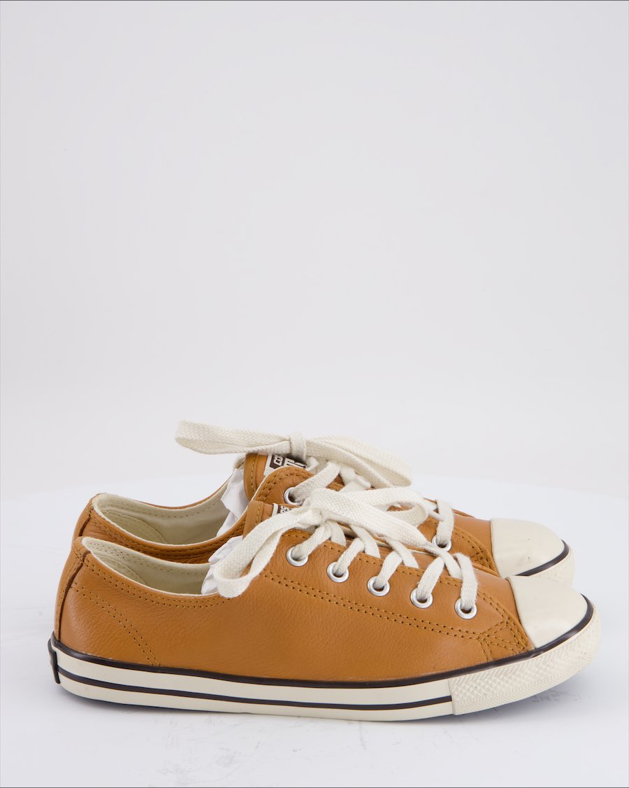 Converse Trainers Leather Camel EU 36