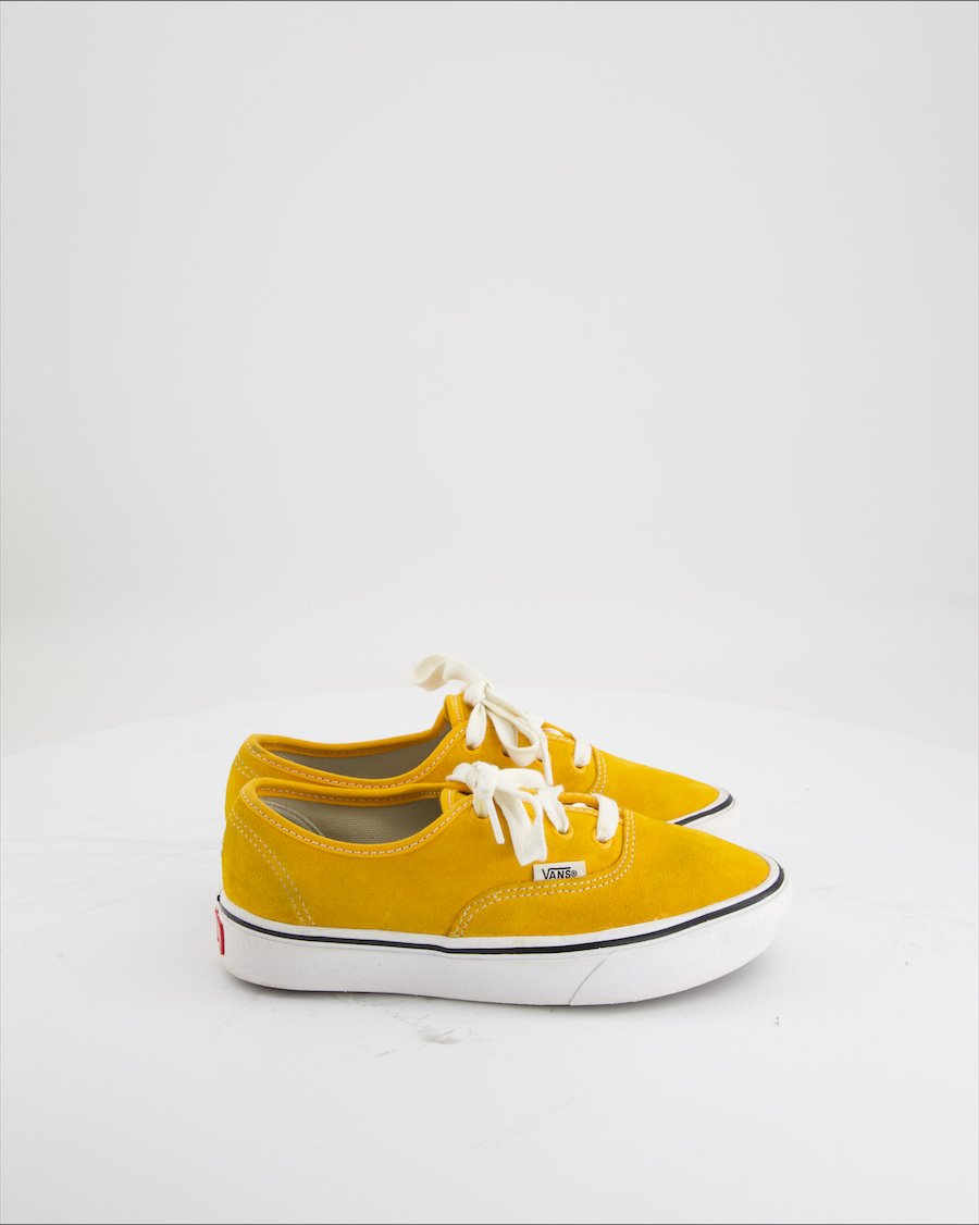 Vans Trainers Suede Orange Eu 34.5
