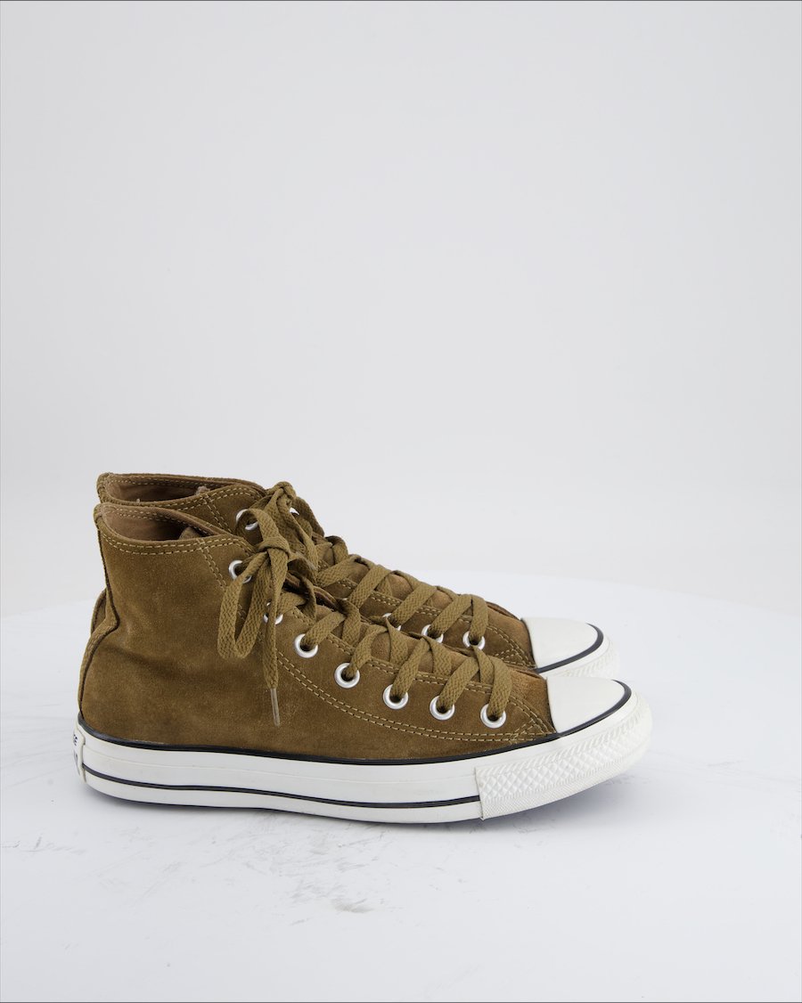 Converse Trainers Cloth  Brown Eu 38