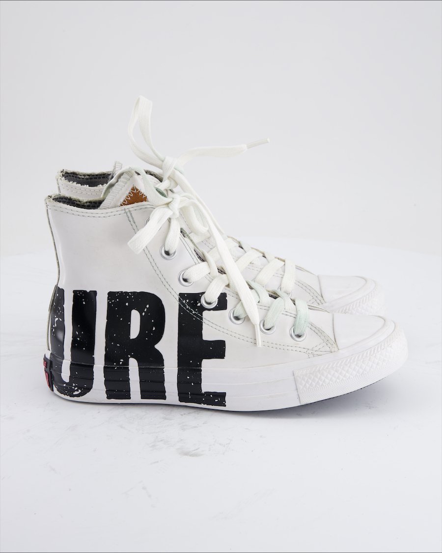 Converse Trainers Leather White EU 35