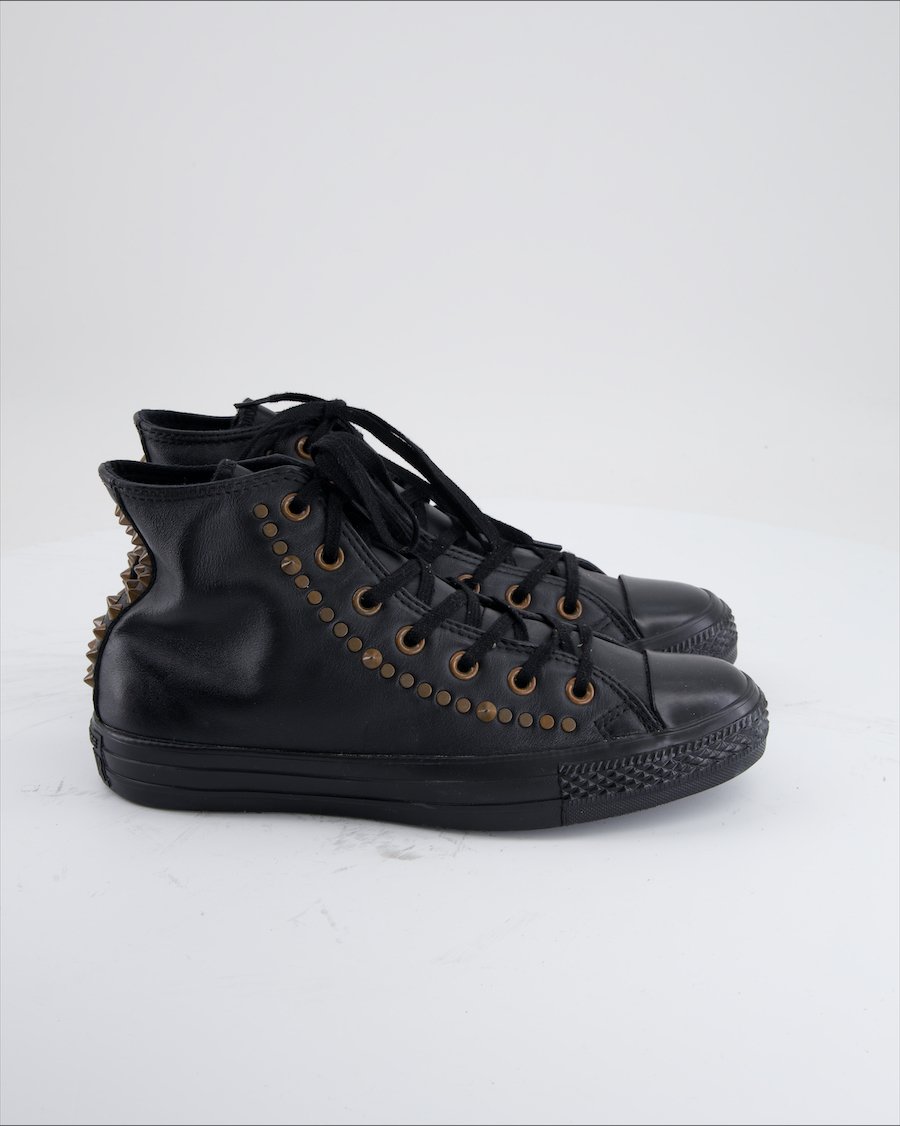Converse Trainers Leather Black Eu 39