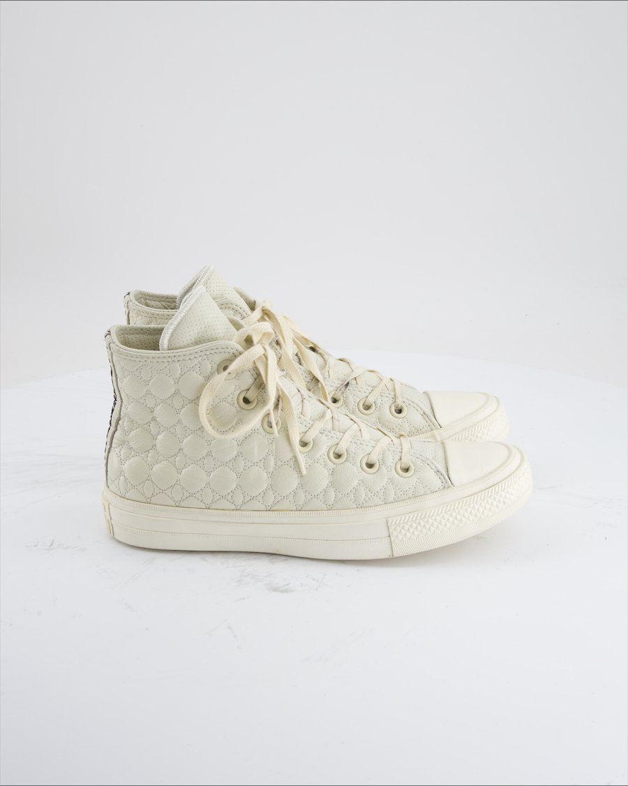 Converse Trainers Leather Beige Eu 37