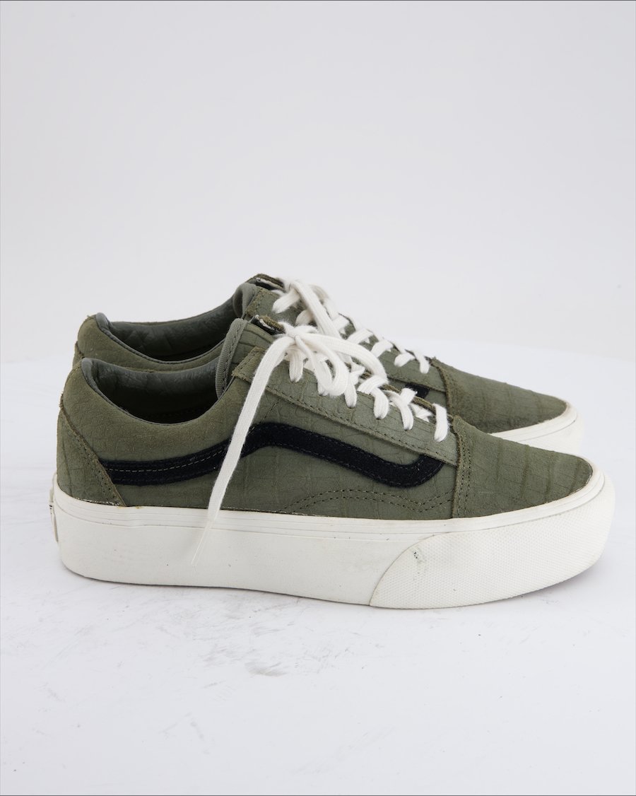 Vans Trainers Cloth Green Eu 36.5
