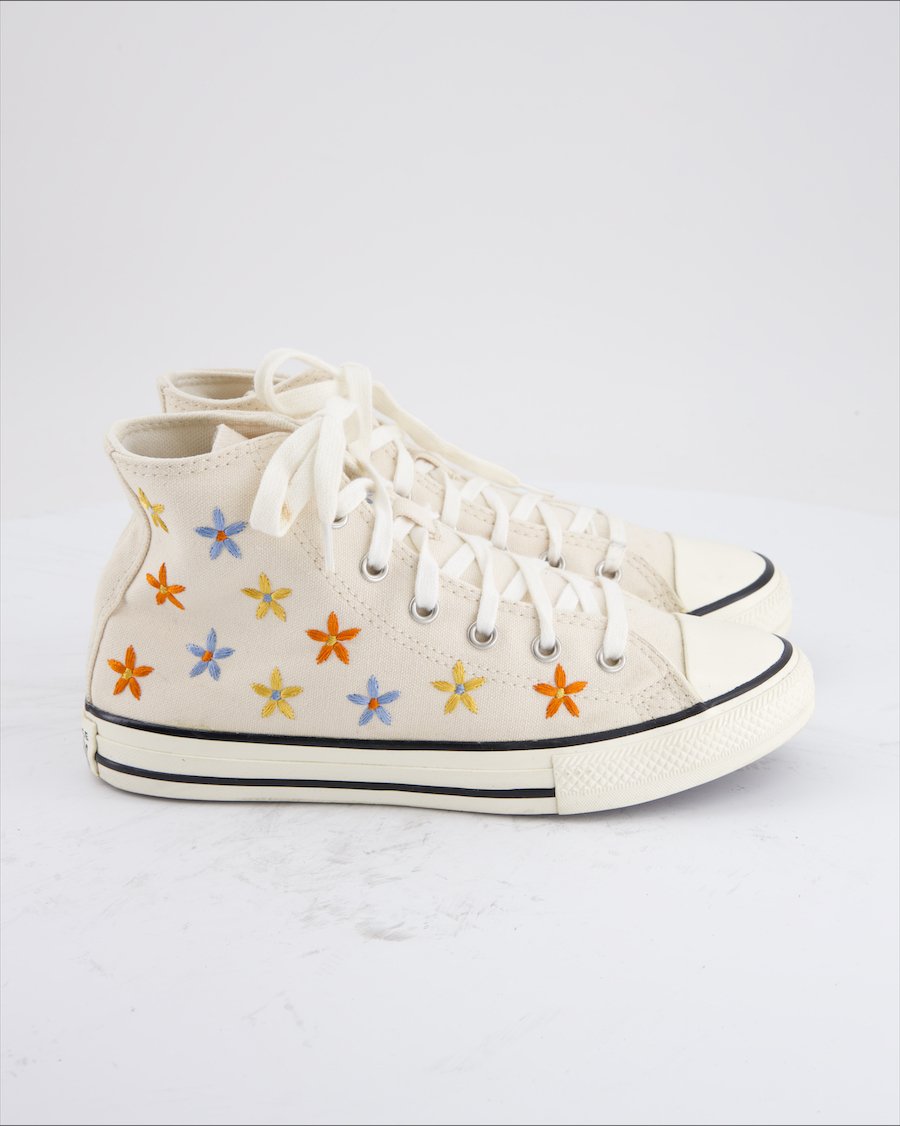 Converse Trainers Cloth Beige Eu 35