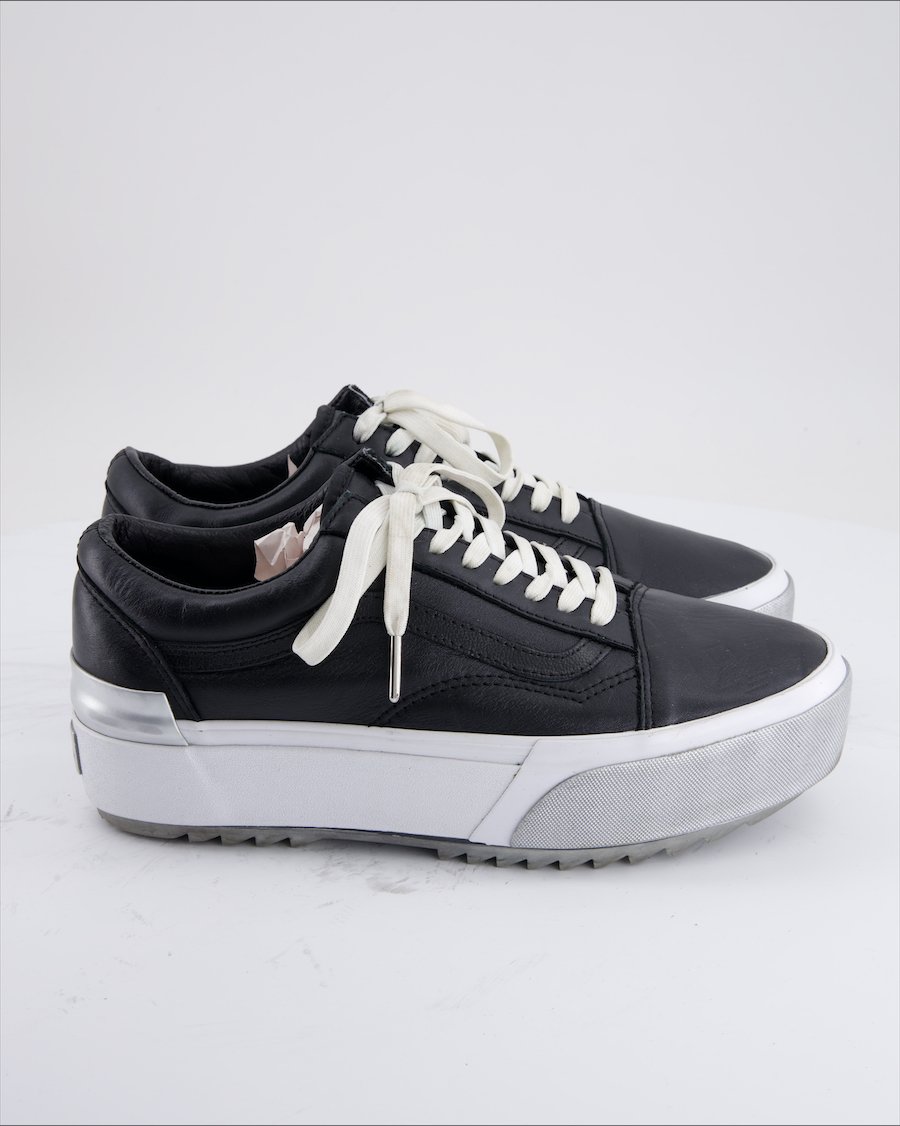 Vans Trainers Leather Black Eu 40